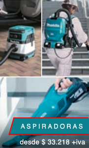 ASPIRADORAS - PRO MAKITA