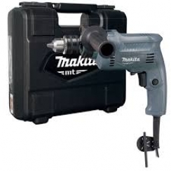 Taladro Percusin 13 mm. 500 W.  0 - 2.900 rpm. Reversible.  (mandril 13 mm.  c/maleta. MAKITA MT   (Reemplaza a modelo MHP80BK / M0801KG)