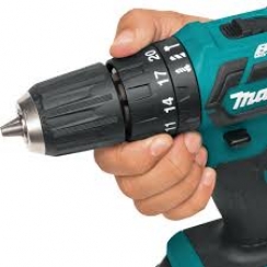 Taladro-Atornillador C/Percusin 12V Max (CXT) 0-1,500rpm/0-450rpm (Max. Torque 35/21 Nm.)  1,1 kg.  BL Motor 