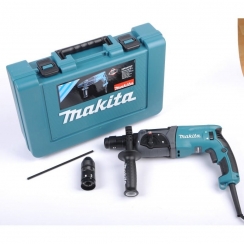 Martillo Rotativo SDS-PLUS 24 mm.  780 W. 0-1.100 rpm.  3 modos.  2,6 kg.+ Mandril de cambio rpido