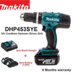 TALADRO ATORNILLADOR DDF453Z 18V 42NM MAKITA